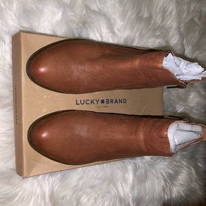Lucky Brand Booties - Almond *Never Worn*